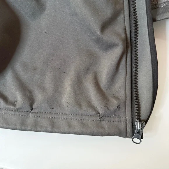 Habit Men’s Camo Zip Jacket L Gray Tan Fleece Lined - Picture 10 of 11